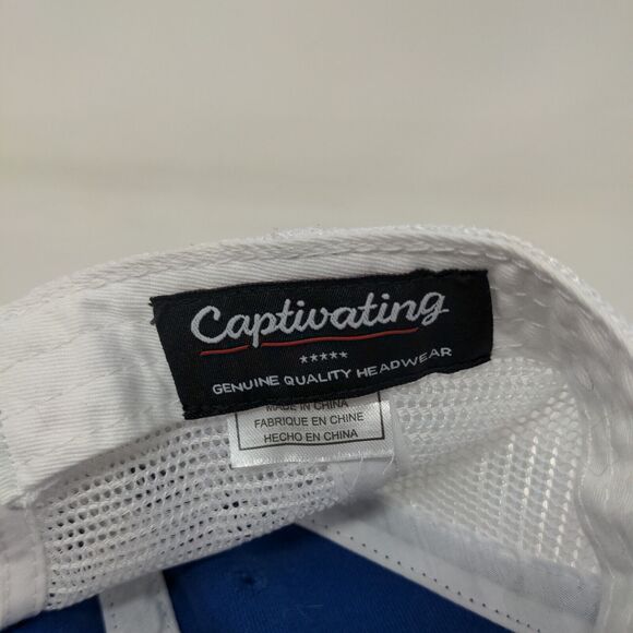 SD State South Dakota State Snapback Mesh Back Hat Embroidered Logo W/Tags NCAA - Picture 7 of 8